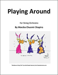 Playing A-Round Orchestra sheet music cover Thumbnail